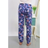 MARSiLYAN- Kadın Pamuklu Alt Pijama Lacivert