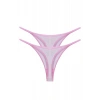 MARSiLYAN- Kadın Pembe Transparan 2li Tanga Slip