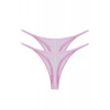 MARSiLYAN- Kadın Pembe Transparan 2li Tanga Slip