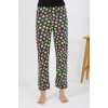 MARSiLYAN- Kadın Penye Smile Desenli Tek Alt Pijama