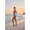 MARSiLYAN- Kadın Siyah Pedli Fiyonklu Bağlamalı Bikini Takımı