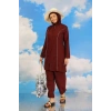 MARSiLYAN- Kadın Tam Tesettür Bordo Mayo