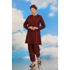 MARSiLYAN- Kadın Tam Tesettür Bordo Mayo