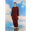 MARSiLYAN- Kadın Tam Tesettür Bordo Mayo