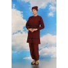 MARSiLYAN- Kadın Tam Tesettür Mayo Bordo