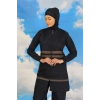 MARSiLYAN- Kadın Tam Tesettür Mayo Lacivert