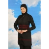 MARSiLYAN- Kadın Tam Tesettür Mayo Siyah
