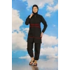 MARSiLYAN- Kadın Tam Tesettür Mayo Siyah