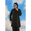 MARSiLYAN- Kadın Tam Tesettür Siyah Mayo