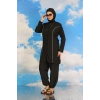 MARSiLYAN- Kadın Tam Tesettür Siyah Mayo