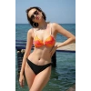 MARSiLYAN- Kadın Yarım Destekli Alt Üst Bikini Takım Turuncu