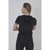 MARSiLYAN- Kapşonlu Slim Fit T-shirt - Siyah