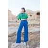 MARSiLYAN- Kısa Kollu never Give Up 3lü Crop Eşofman Takımı
