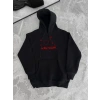 MARSiLYAN- Kışlık Uzun Kol Kapüşonlu SweatShirt - Siyah