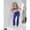 MARSiLYAN- Mavi Transparan Fantezi Sütyen Pijama Takımı