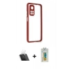 MARSİLYAN™- Mi 10T Pro Kılıf Nova Asil Özel Seri - Şeffaf Polymer Nano Ekran Koruyucu + Kamera Lens Koruma Cam - SF