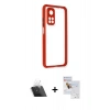 MARSİLYAN™- Mi 10T Pro Kılıf Nova Asil Özel Seri - Siyah Seramik Nano Ekran Koruyucu + Kamera Lens Koruma Cam - SF