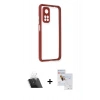 MARSİLYAN™- Mi 10T Pro Kılıf Nova Asil Özel Seri - Siyah Seramik Nano Ekran Koruyucu + Kamera Lens Koruma Cam - SF