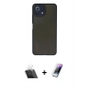MARSİLYAN™- Mİ 11 Lite Kılıf Ahenk Çizgi Serisi - Şeffaf Pasifik Cam Ekran Koruyucu + Kamera Lens Koruma Cam - SF