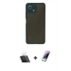 MARSİLYAN™- Mİ 11 Lite Kılıf Ahenk Çizgi Serisi - Şeffaf Pasifik Cam Ekran Koruyucu + Kamera Lens Koruma Cam - SF