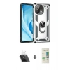 MARSİLYAN™- Mİ 11 Lite Kılıf Ahenk Klasik Koleksiyonu - Siyah 20D Premium Cam Ekran Koruyucu + Kamera Lens Koruma Cam - SF