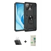 MARSİLYAN™- Mİ 11 Lite Kılıf Ahenk Klasik Koleksiyonu - Siyah 20D Premium Cam Ekran Koruyucu + Kamera Lens Koruma Cam - SF