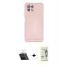 MARSİLYAN™- Mİ 11 Lite Kılıf Ahenk Serisi - Siyah 20D Premium Cam Ekran Koruyucu + Kamera Lens Koruma Cam - SF