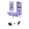 MARSİLYAN™- Mİ 11 Lite Kılıf Vadi Form Prime - Şeffaf Pasifik Cam Ekran Koruyucu + Kamera Lens Koruma Cam - SF