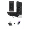 MARSİLYAN™- Mİ 11 Lite Kılıf Vadi Form Prime - Şeffaf Pasifik Cam Ekran Koruyucu + Kamera Lens Koruma Cam - SF