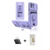 MARSİLYAN™- Mİ 11 Lite Kılıf Vadi Form Prime - Siyah Mat Seramik Nano Ekran Koruyucu + Kamera Lens Koruma Cam - SF