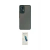 MARSİLYAN™- Mi 12 Lite Kılıf Ahenk Çizgi Serisi - Şeffaf Pasifik Cam Ekran Koruyucu