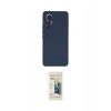 MARSİLYAN™- Mi 12 Lite Kılıf Ahenk Serisi - Siyah 6D Mat Seramik Hayalet Nano Ekran Koruyucu