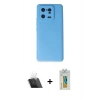 MARSİLYAN™- Mi 13 Pro Kılıf Ahenk Serisi - Şeffaf Polymer Nano Ekran Koruyucu + Kamera Lens Koruma Cam - SF