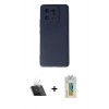 MARSİLYAN™- Mi 13 Pro Kılıf Ahenk Serisi - Şeffaf Polymer Nano Ekran Koruyucu + Kamera Lens Koruma Cam - SF