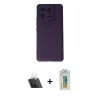 MARSİLYAN™- Mi 13 Pro Kılıf Ahenk Serisi - Şeffaf Polymer Nano Ekran Koruyucu + Kamera Lens Koruma Cam - SF