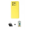 MARSİLYAN™- Mi 13 Pro Kılıf Ahenk Serisi - Şeffaf Polymer Nano Ekran Koruyucu + Kamera Lens Koruma Cam - SF