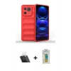 MARSİLYAN™- Mi 13 Pro Kılıf Atlas Koleksiyonu - Şeffaf Polymer Nano Ekran Koruyucu + Kamera Lens Koruma Cam - SF
