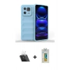 MARSİLYAN™- Mi 13 Pro Kılıf Atlas Koleksiyonu - Şeffaf Polymer Nano Ekran Koruyucu + Kamera Lens Koruma Cam - SF