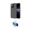 MARSİLYAN™- Mi 14T Pro Kılıf Ahenk Serisi - Siyah 3D Antistatik Seramik Nano Ekran Koruyucu