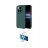 MARSİLYAN™- Mi 14T Pro Kılıf Ahenk Serisi - Siyah 3D Antistatik Seramik Nano Ekran Koruyucu