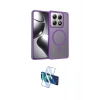 MARSİLYAN™- Mi 14T Pro Kılıf Siluet Minimal Prime - Siyah 3D Antistatik Seramik Nano Ekran Koruyucu