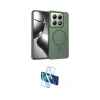 MARSİLYAN™- Mi 14T Pro Kılıf Siluet Minimal Prime - Siyah 3D Antistatik Seramik Nano Ekran Koruyucu