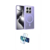 MARSİLYAN™- Mi 14T Pro Kılıf Siluet Minimal Prime - Siyah 3D Antistatik Seramik Nano Ekran Koruyucu