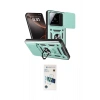 MARSİLYAN™- Mi 15T Kılıf Ahenk Klasik - Siyah 3D Antistatik Cam Ekran Koruyucu