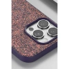 MARSİLYAN™- Onegif Apple İphone 16 Pro Bright Simli Kapak - Siyah