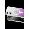MARSİLYAN™- Onegif Apple İphone 16 Sora Simli Magsafe Kapak - Mor