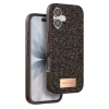 MARSİLYAN™- Onegif Apple İphone 17 Bright Simli Kapak - Gold