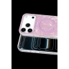 MARSİLYAN™- Onegif Apple İphone 17 Pro Max Mila Dalgalı Magsafe Kapak - Lila