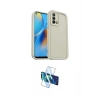 MARSİLYAN™- Oppo A74 4G Kılıf Yankı Yansıma Özel Seri - Siyah 3D Antistatik Seramik Nano Ekran Koruyucu