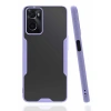 MARSİLYAN™- Oppo A96 Kılıf Platin Silikon - Lila